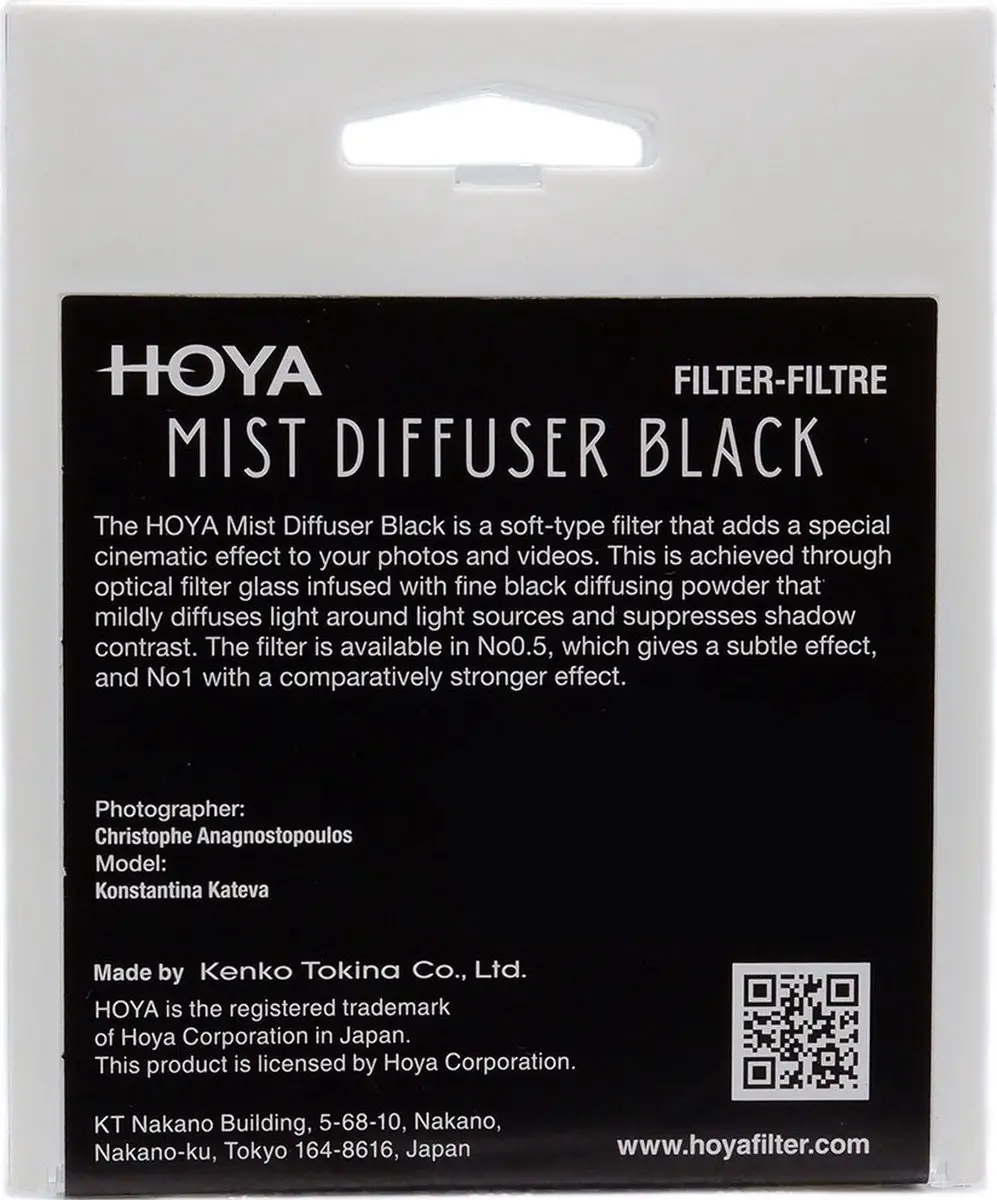 Hoya Mistfilter 77mm HO-M05BK77 - Zwart