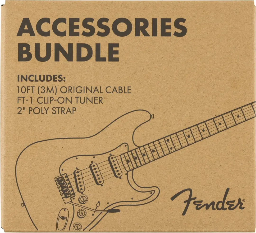 Fender Accessoire Bundle Pack - Bas/Elektrisch/Akoestisch