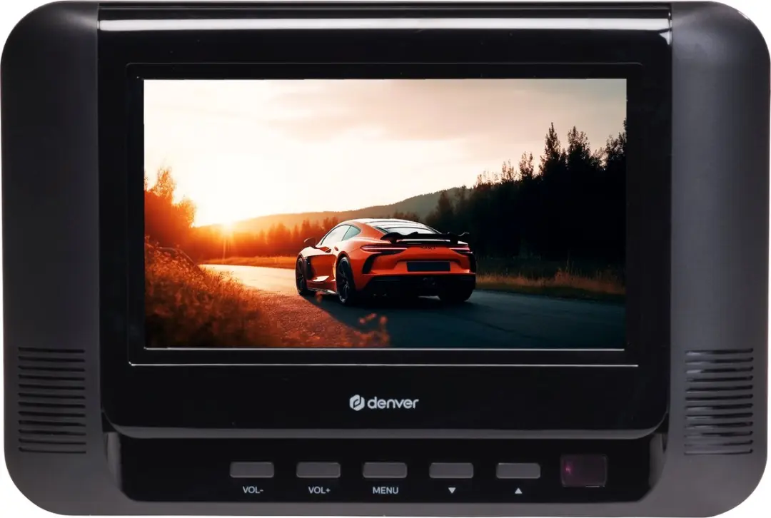 Denver MTW793 Draagbare DVD-speler - 7 inch - 2 schermen - Zwart