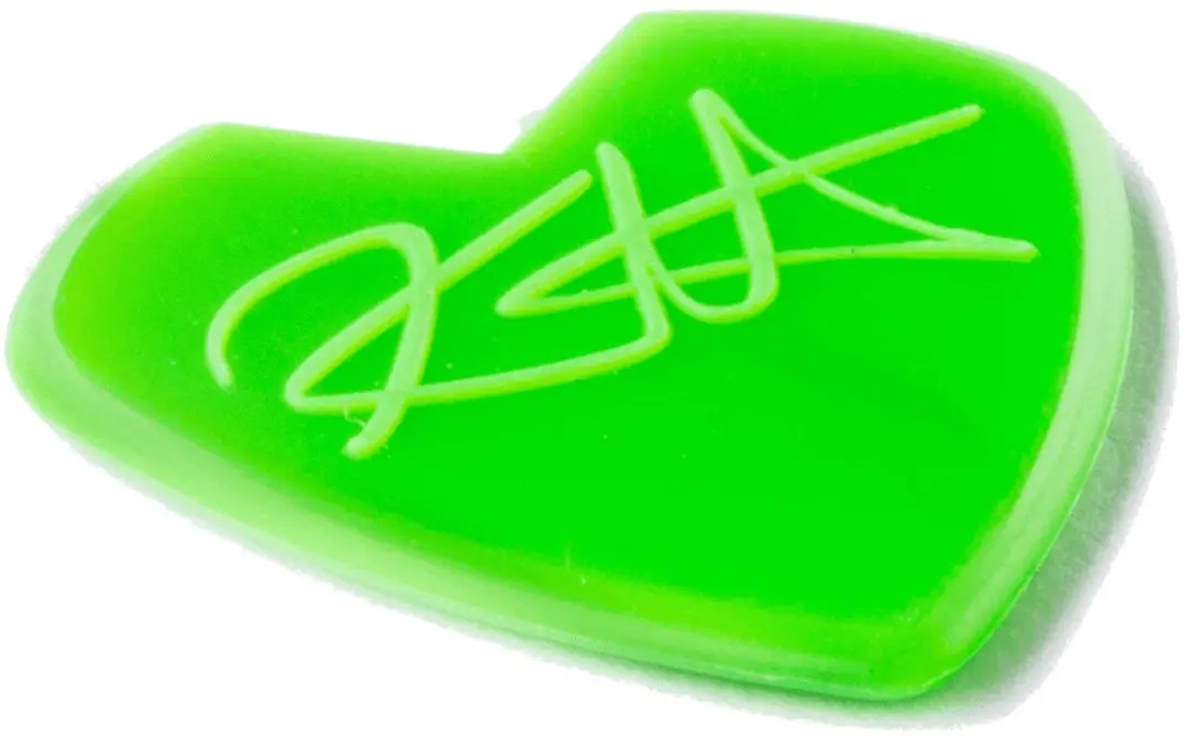 Dunlop 47PKH3N Kirk Hammett Jazz Plectrum - 1,5 mm - Groen