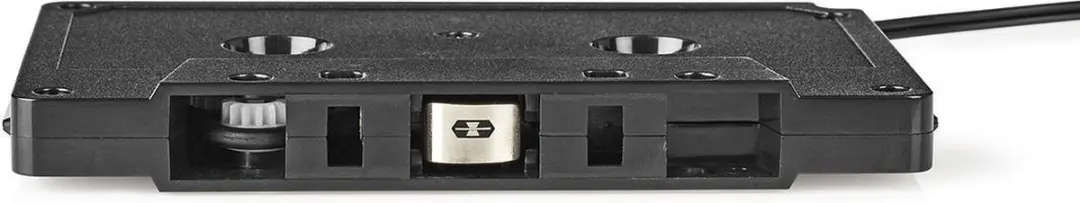 Nedis AUX Cassette-Adapter ACON2200BK - 1m - Zwart
