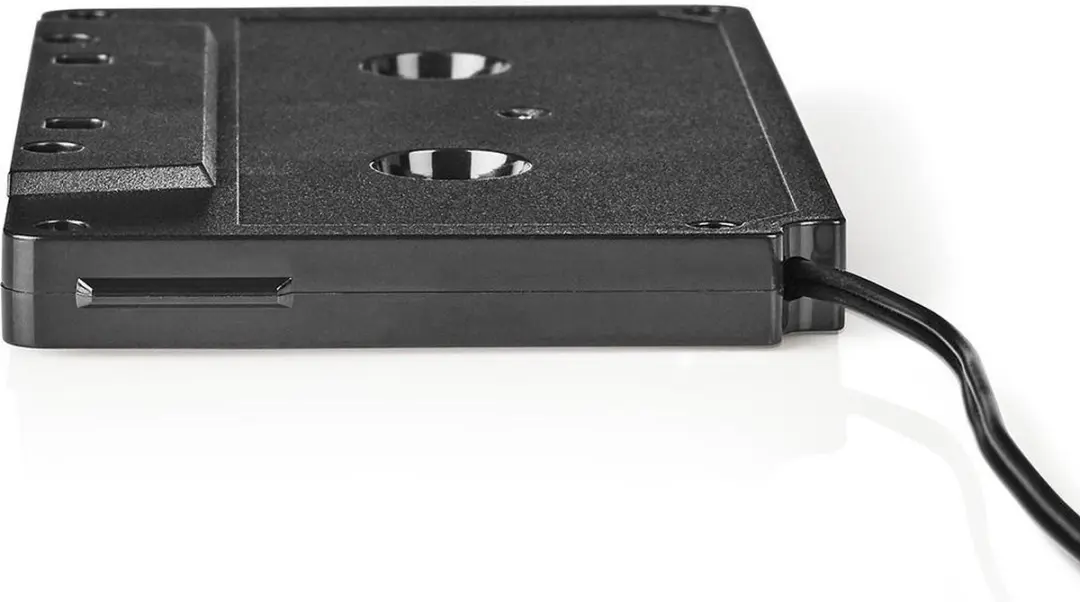 Nedis AUX Cassette-Adapter ACON2200BK - 1m - Zwart