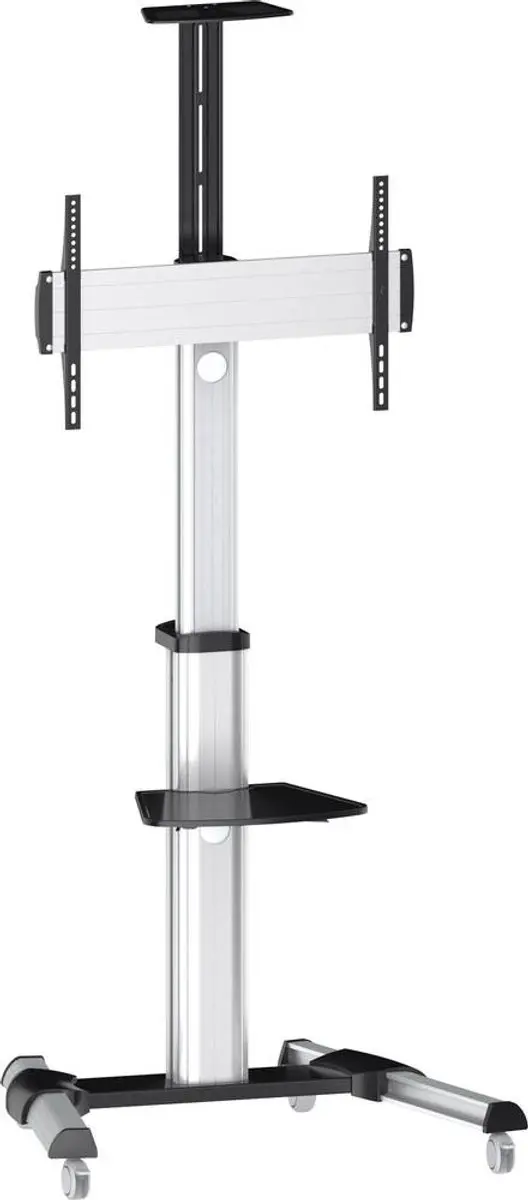 SpeaKa Professional PREM-LINE XL FS10S-46T TV-wagen - 37-70" - Zwart/Zilver