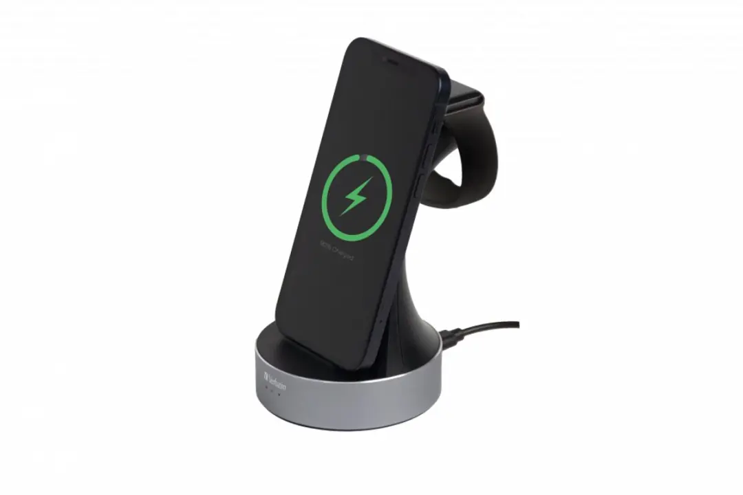 Verbatim WCS-01 2-in-1 Qi Oplader - Apple Watch - 20W - Zwart
