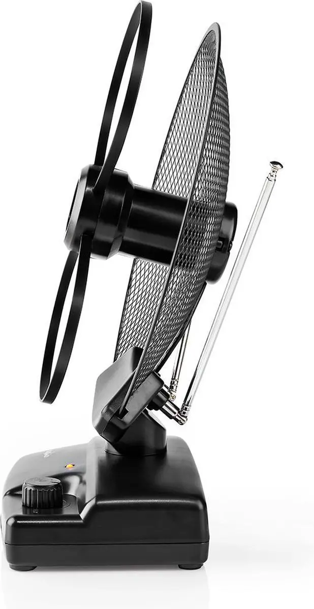 Nedis Binnenantenne ANIR2503BK700 - Actief FM/UHF/VHF - 36dB - Zwart