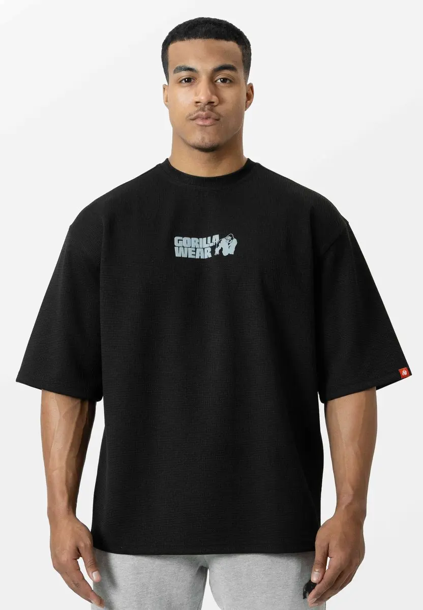 Gorilla Wear Idaho Oversized Waffel T-shirt L