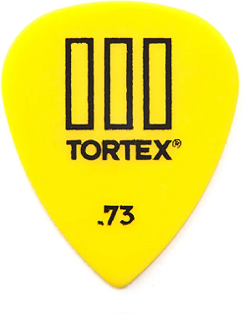 Dunlop Tortex III 462 Plectrums 0,73mm - 72 Stuks - Geel