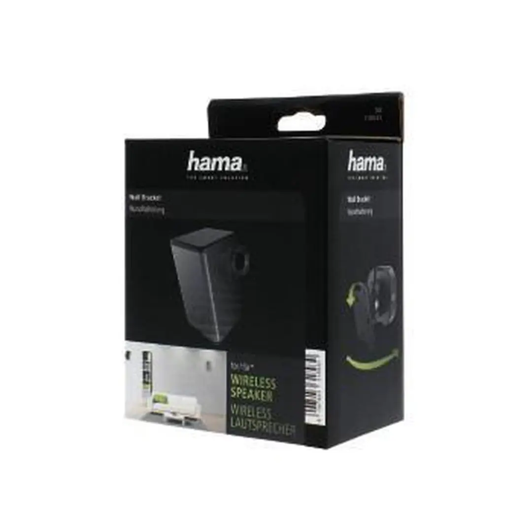 Hama 00220887 Luidsprekermuurbeugel - Kantelbaar & Draaibaar - Zwart - afbeelding 6 van 6