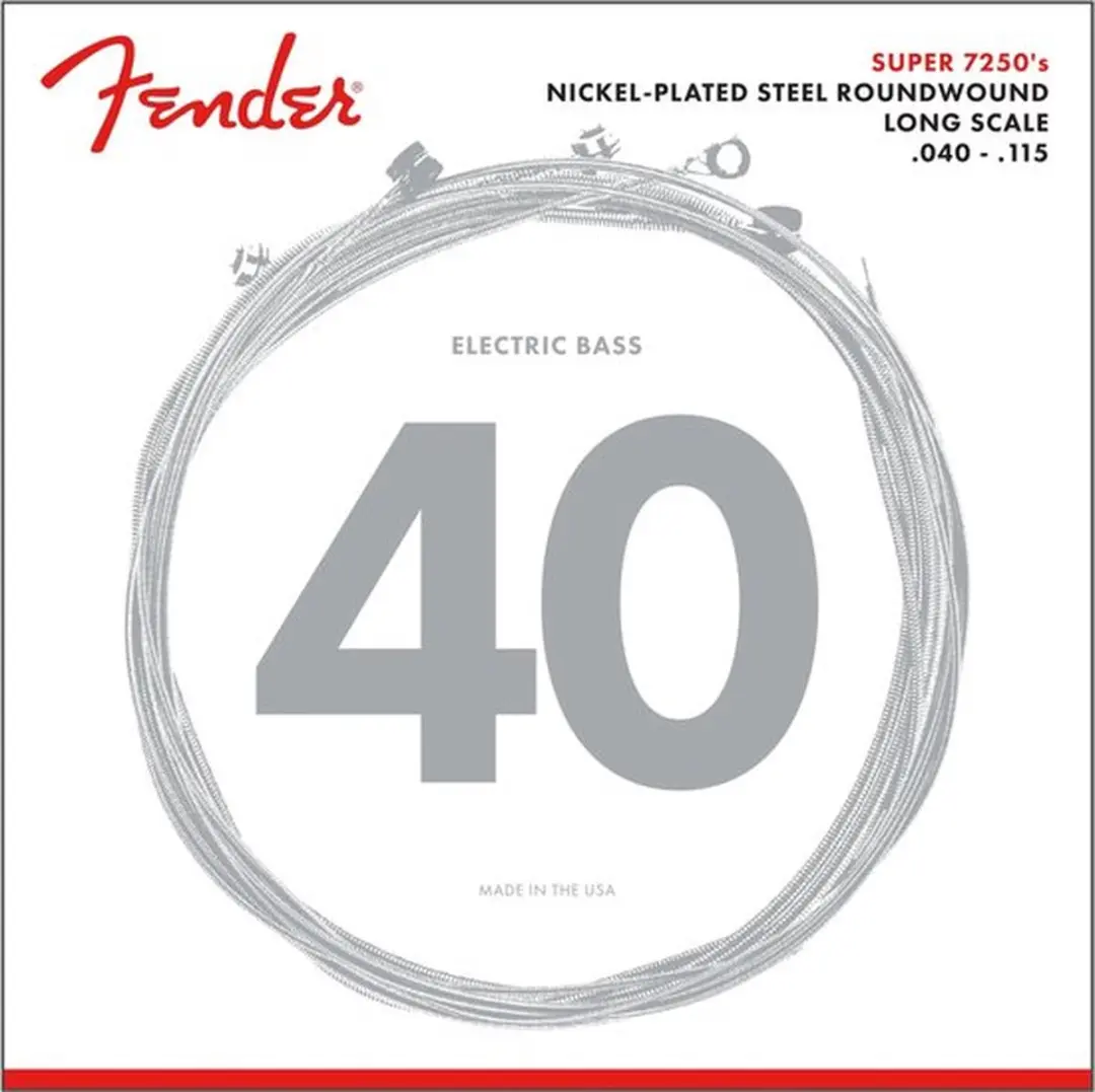 Fender Super 7250-5L Snarenset 5-stuks - Nikkel