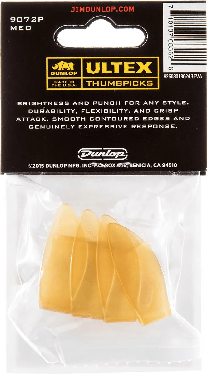Dunlop Duimplectrum Ultex Medium - 4 Stuks