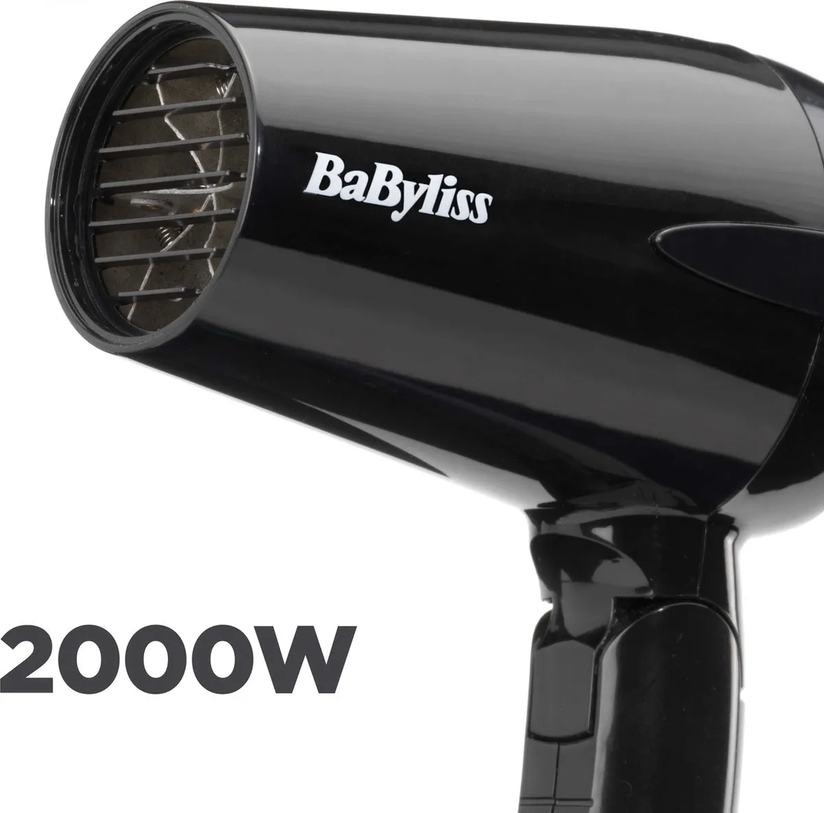 Babyliss Travel Dry 2000 5344E Reisföhn - 2000W - Zwart/Oranje - afbeelding 6 van 6