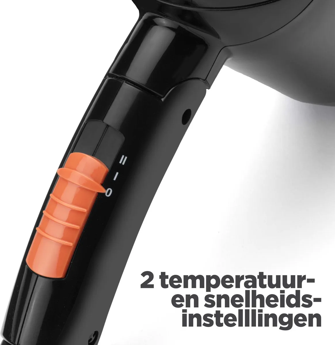 Babyliss Travel Dry 2000 5344E Reisföhn - 2000W - Zwart/Oranje