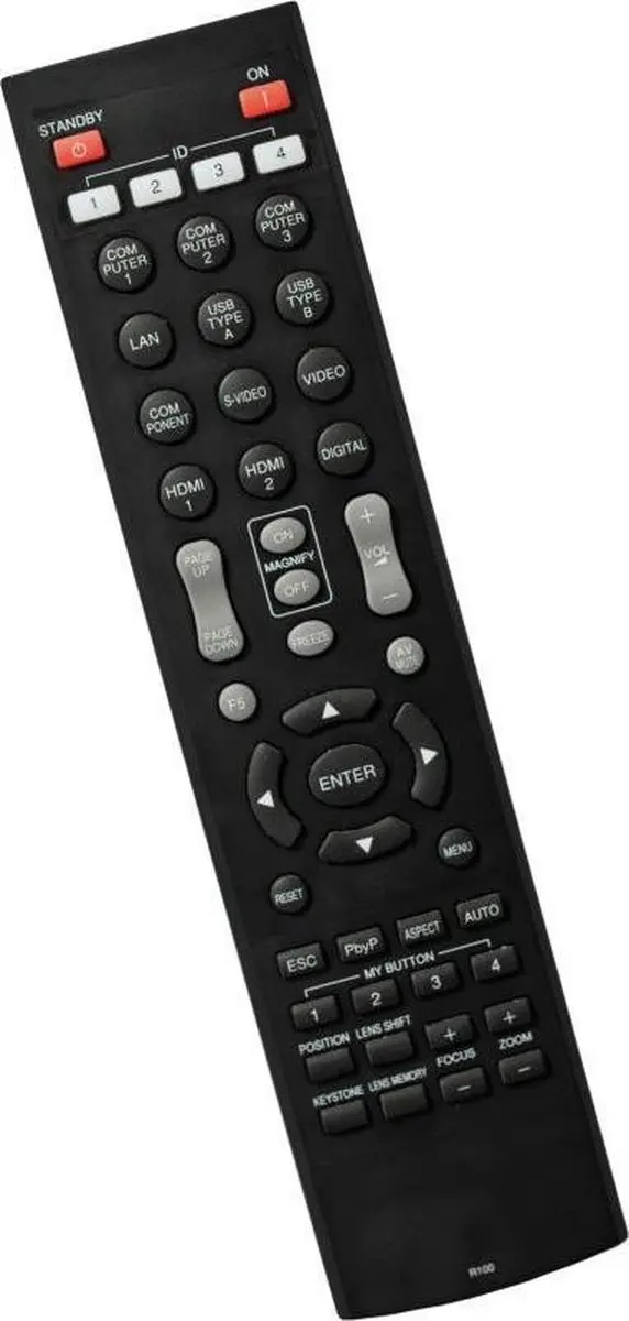 Hitachi R100 HL02801 Beamer Afstandsbediening