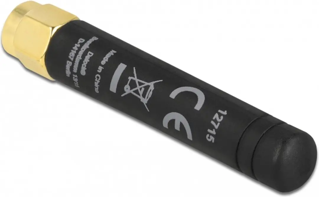 Delock LPWAN 868 MHz Antenne SMA - 1,6 dBi Omnidirectioneel - Zwart - afbeelding 4 van 4