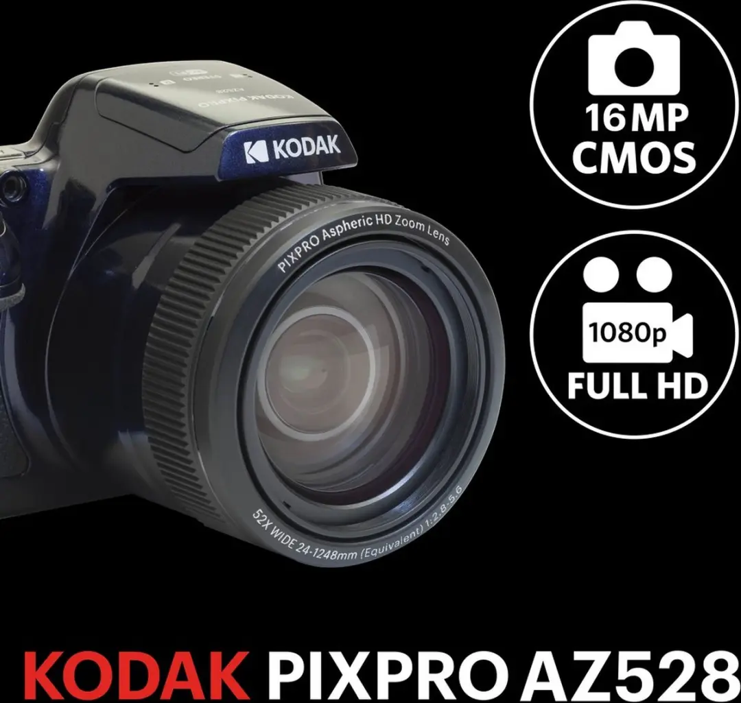 Kodak Pixpro AZ528 Compactcamera - Donkerblauw