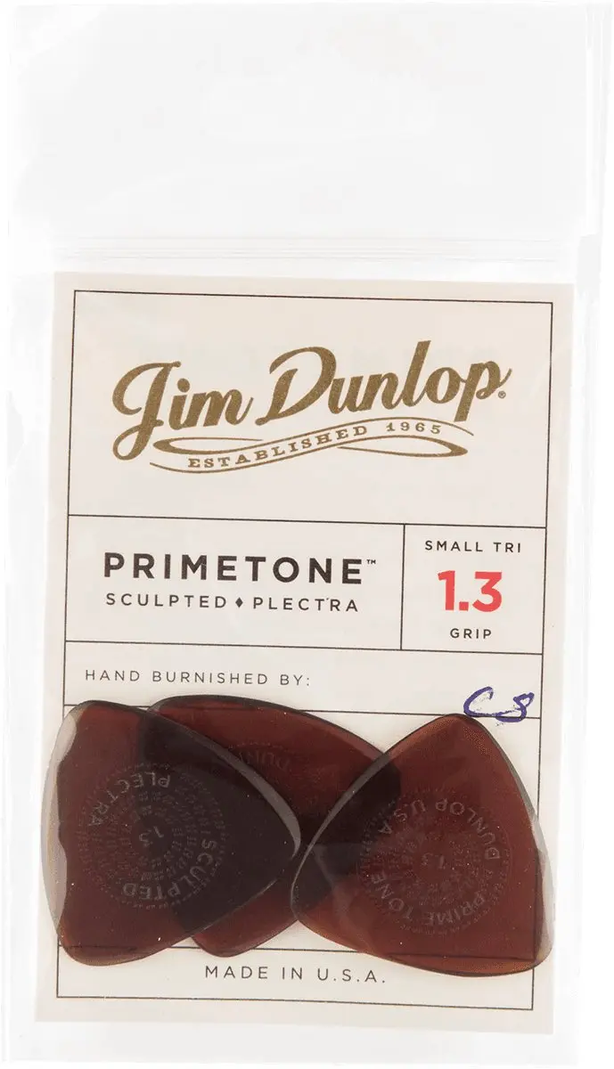 Dunlop Primetone Plectrum Small Tri 1.30mm