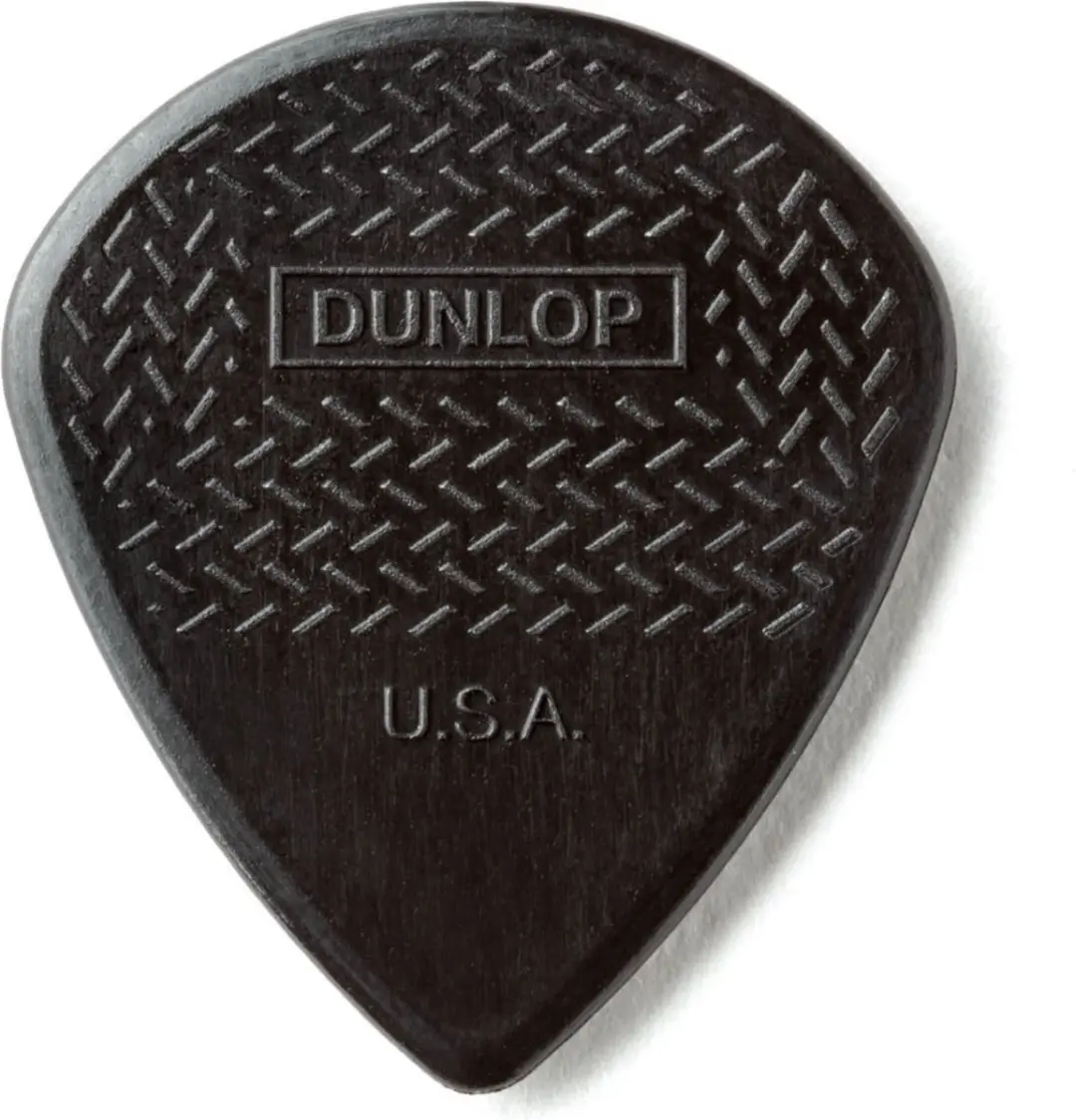 Dunlop Max Grip Nylon Jazz III Plectrum - 6 Stuks Zwart