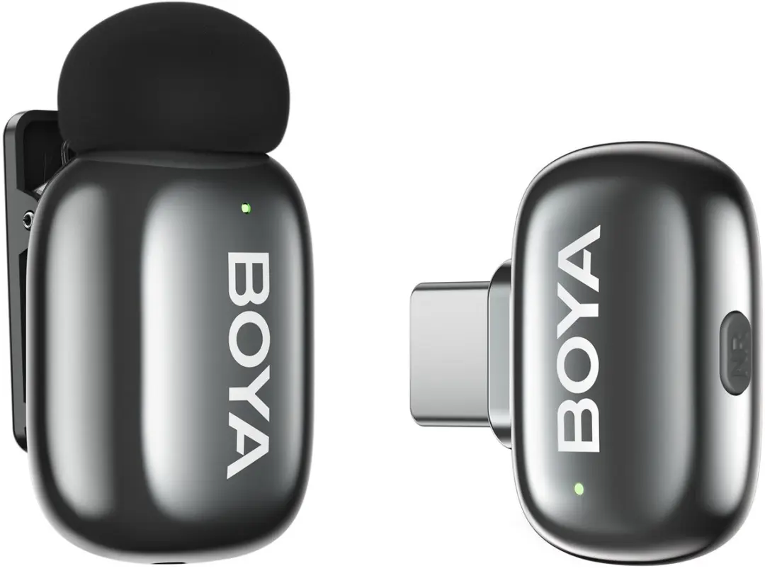 Boya Mini 2-02 Microfoonset - Grijs