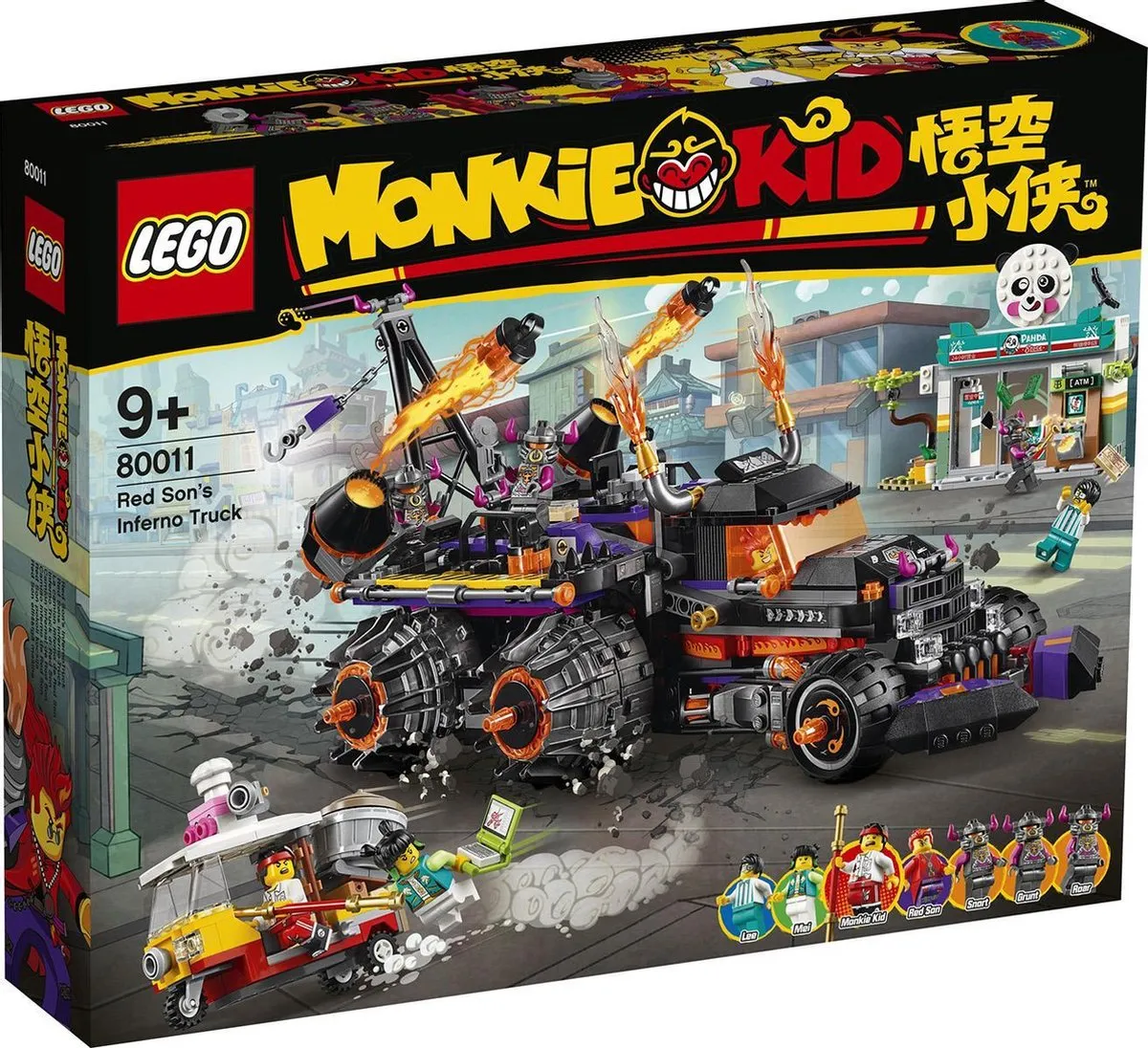 LEGO Monkie Kid Red Son’s Heltruck 80011 - 1111 Stukken
