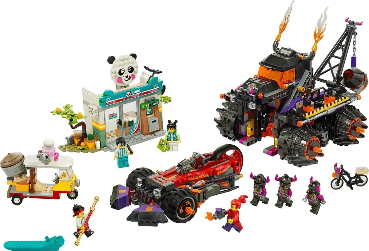 LEGO Monkie Kid Red Son’s Heltruck 80011