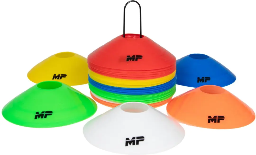 Muscle Power Markeerset Pionnen - 60 Stuks - 6 Kleuren
