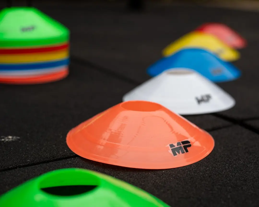 Muscle Power Markeerset Pionnen - 60 Stuks - 6 Kleuren