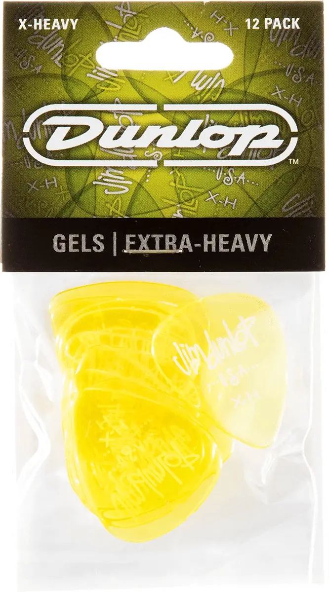 Dunlop Gels Plectrum Extra Heavy