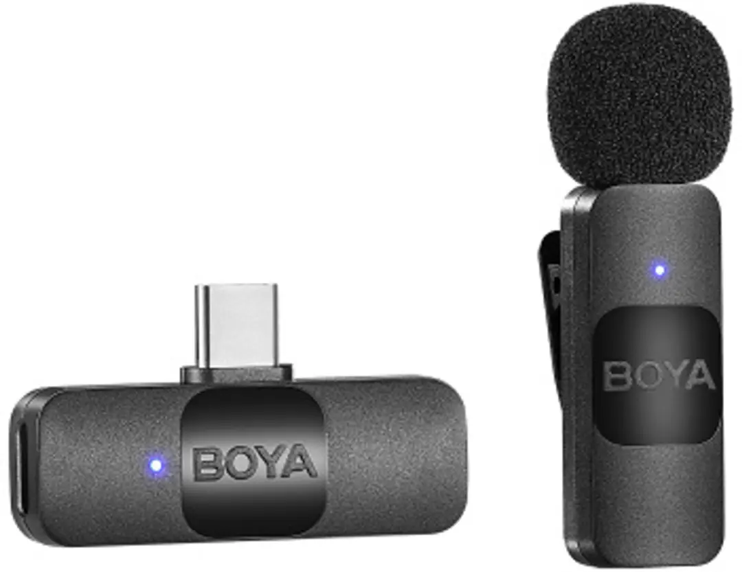 Boya BY-V10 V2.0 Microfoon - Zwart