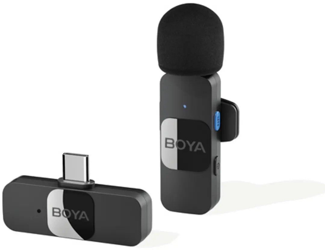 Boya BY-V10 V2.0 Microfoon - Zwart