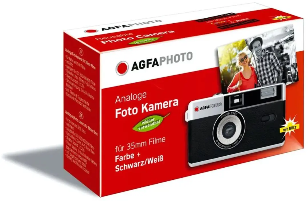 AgfaPhoto Reusable Camera 35mm AG-RPC35-K - Zwart