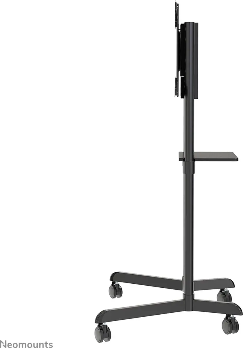Neomounts NS-M1250BLACK Verrijdbare TV Vloerstandaard 37-70" - 70kg - 90° Rotatie - Zwart