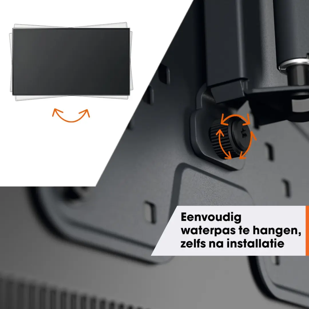 Vogel's QUICK TVM 1646 TV-Beugel 40-77" - 35kg - Zwart