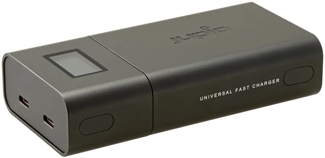 Jupio LUC0100 USB-C Universele Cameraoplader - Zwart - afbeelding 6 van 6
