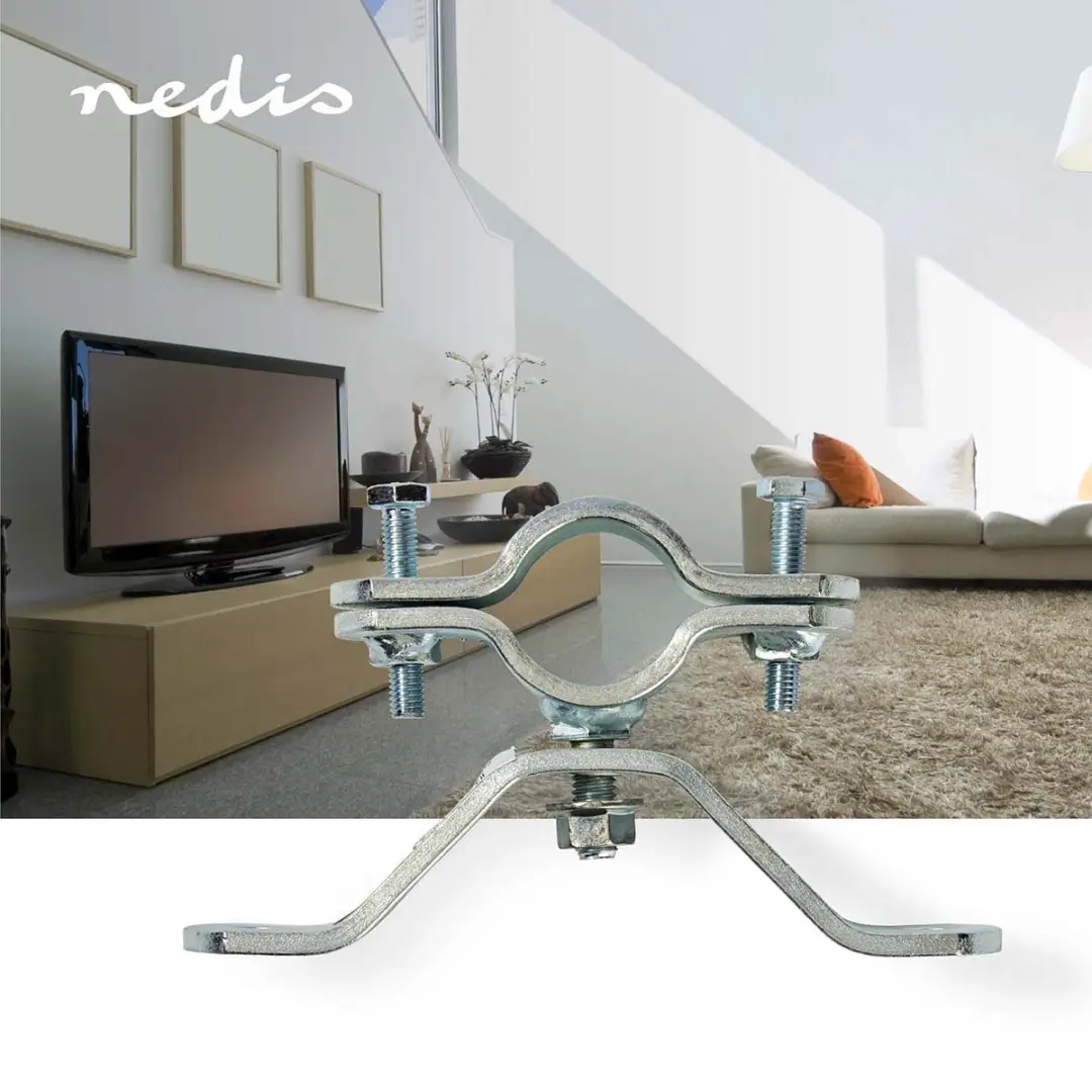 Nedis SDMC150ME Mastklem Satellietschotel 38-40mm - Staal
