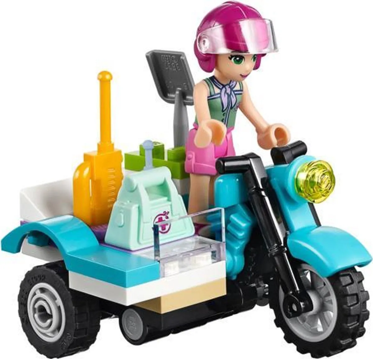 LEGO Friends Eerste Hulp Junglebike 41032 - 156 Stukken - Paars