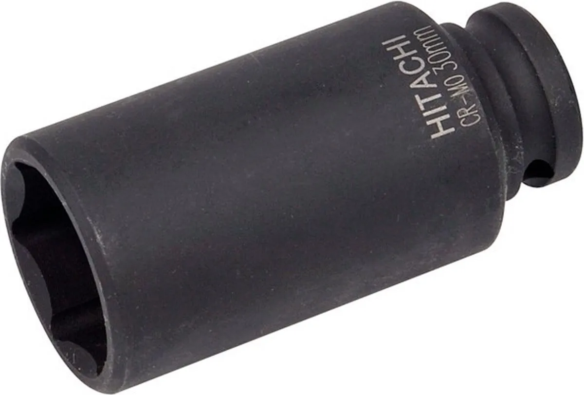 Hikoki 751835 Krachtdop 19mm - Zwart