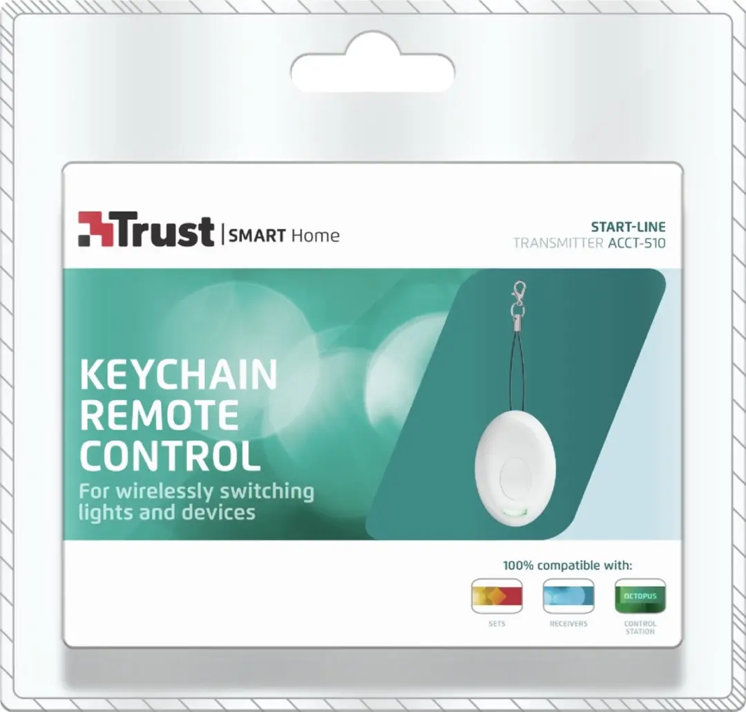 Trust KlikAanKlikUit ACCT-510 Afstandsbediening - Wit