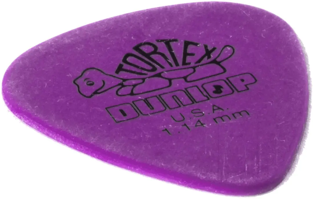 Dunlop Tortex Standard 1.14 Plectrum - 12 Stuks Paars