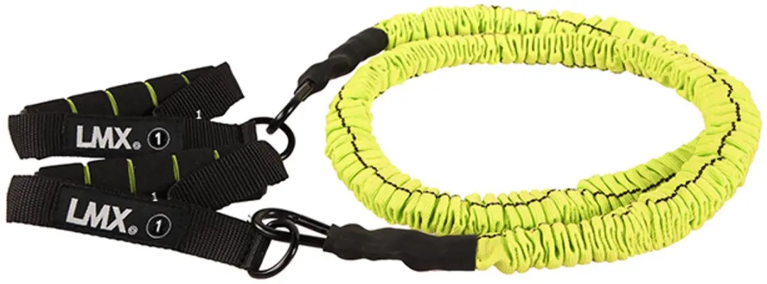 LifeMaxx Power Tube Weerstandsband 125cm - Geel