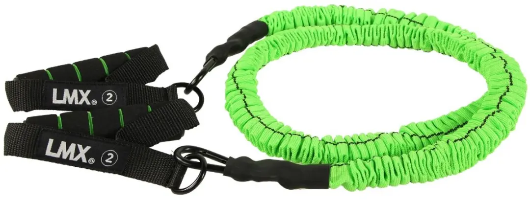 LifeMaxx Power Tube Weerstandsband 125cm - Geel