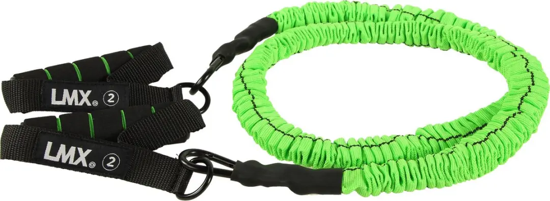 LifeMaxx Power Tube Weerstandsband 125cm - Geel