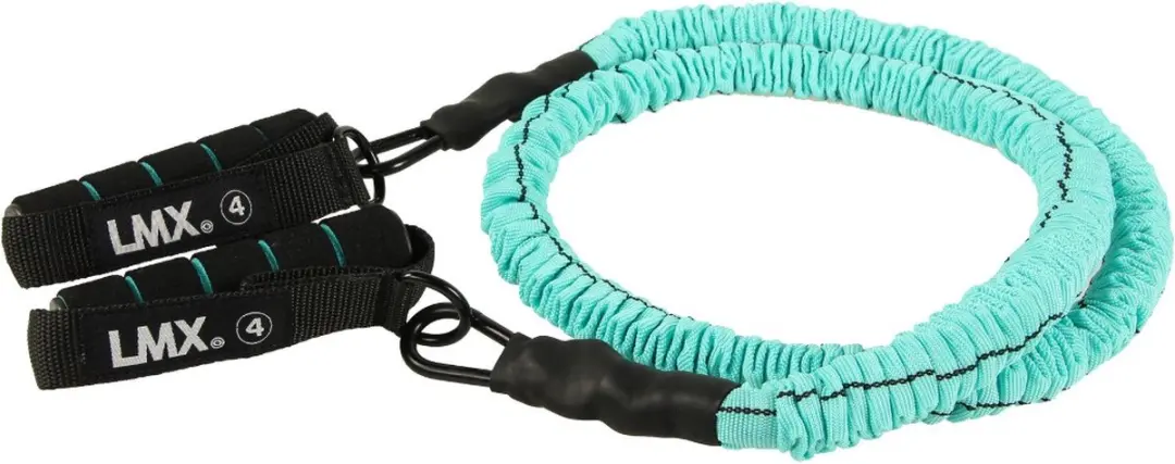 LifeMaxx Power Tube Weerstandsband 125cm - Geel