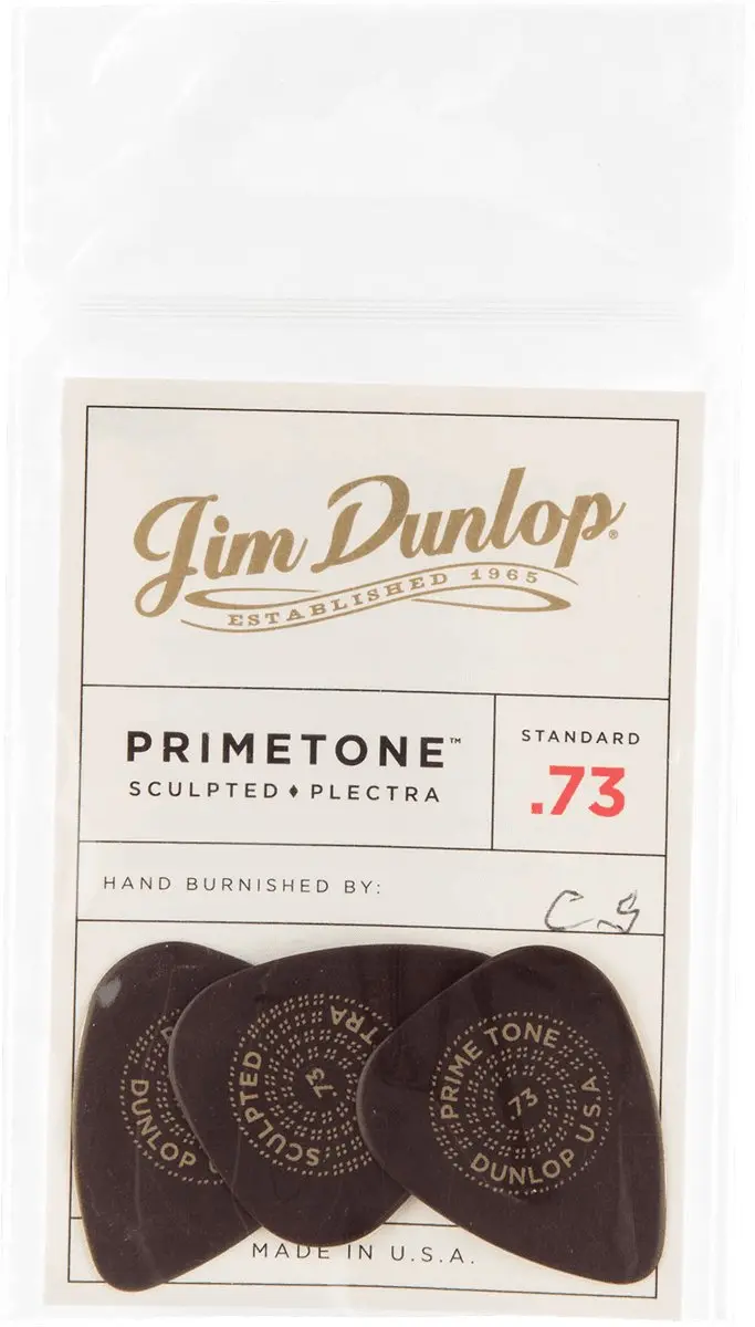 Dunlop Jim Dunlop Primetone Standard Sculpted Plectra 0.73mm