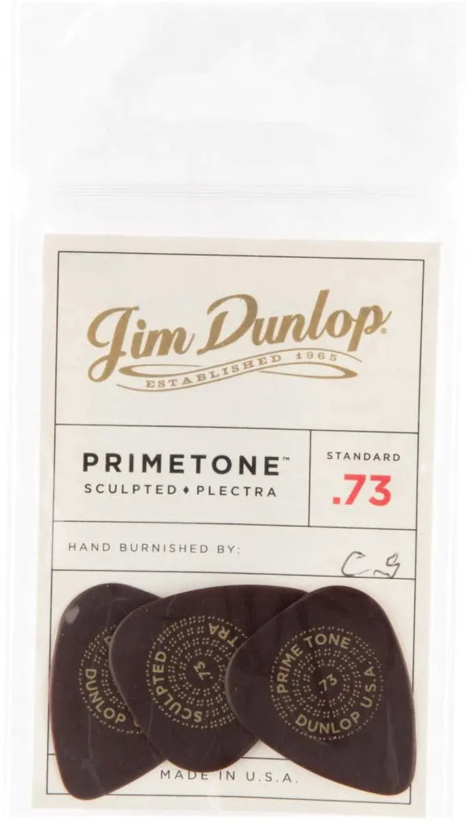 Dunlop Jim Dunlop Primetone Standard Sculpted Plectra 0.73mm
