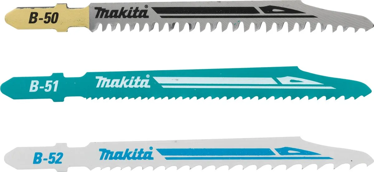 Makita Decoupeerzaagbladen Assorti B50/51/52 - 5 Stuks