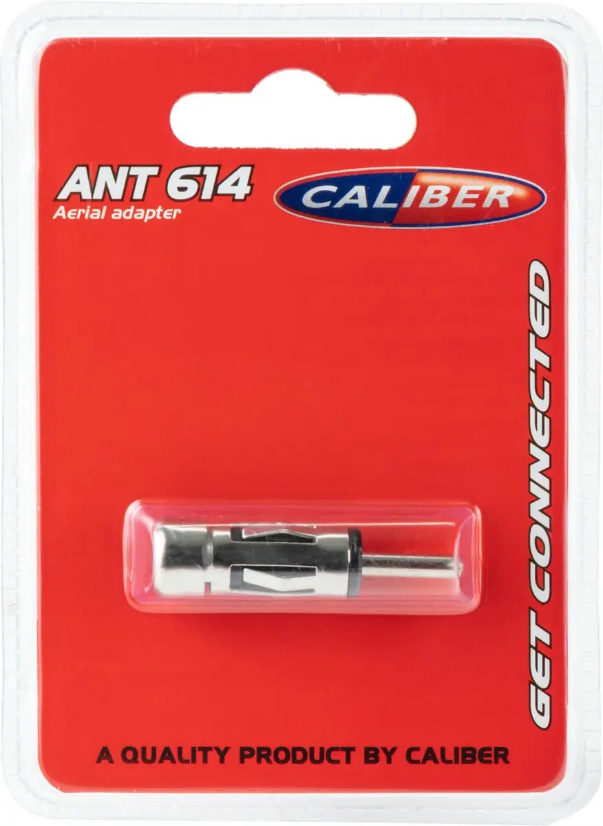 Caliber Auto Antenne Adapter ANT614 ISO naar DIN - Zilver
