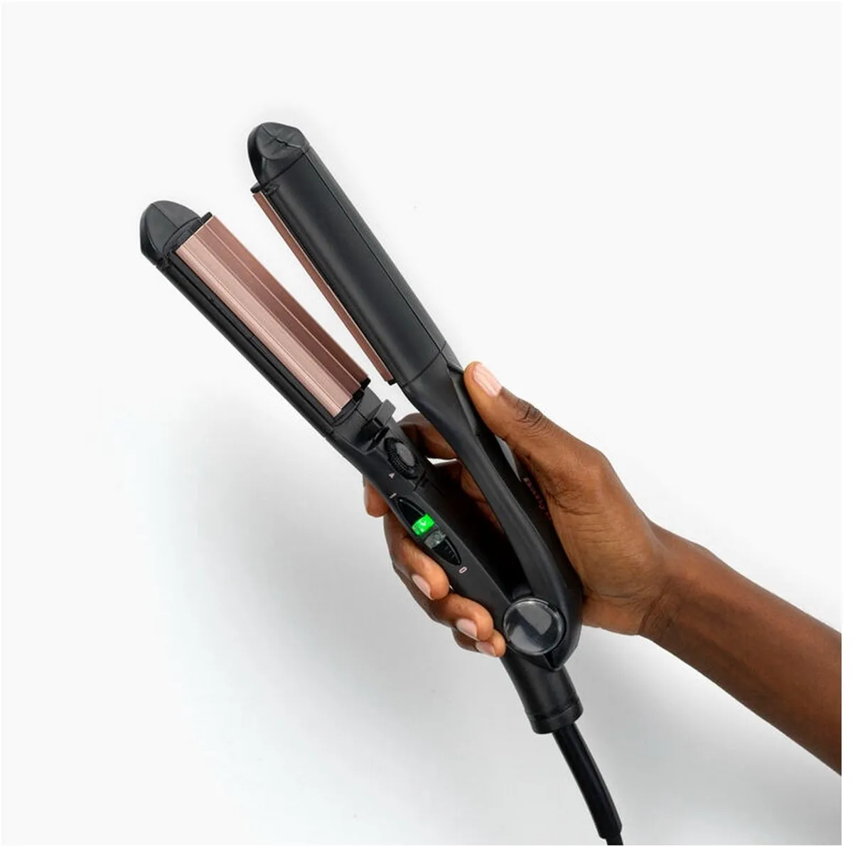 Babyliss The Crimper Wafeltang 2165CE - 10 standen - Zwart