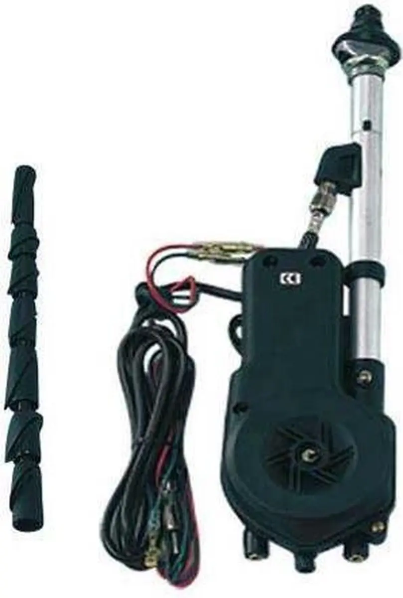 Lampa Volledig Automatische Motorantenne 12V - Zwart - afbeelding 6 van 6