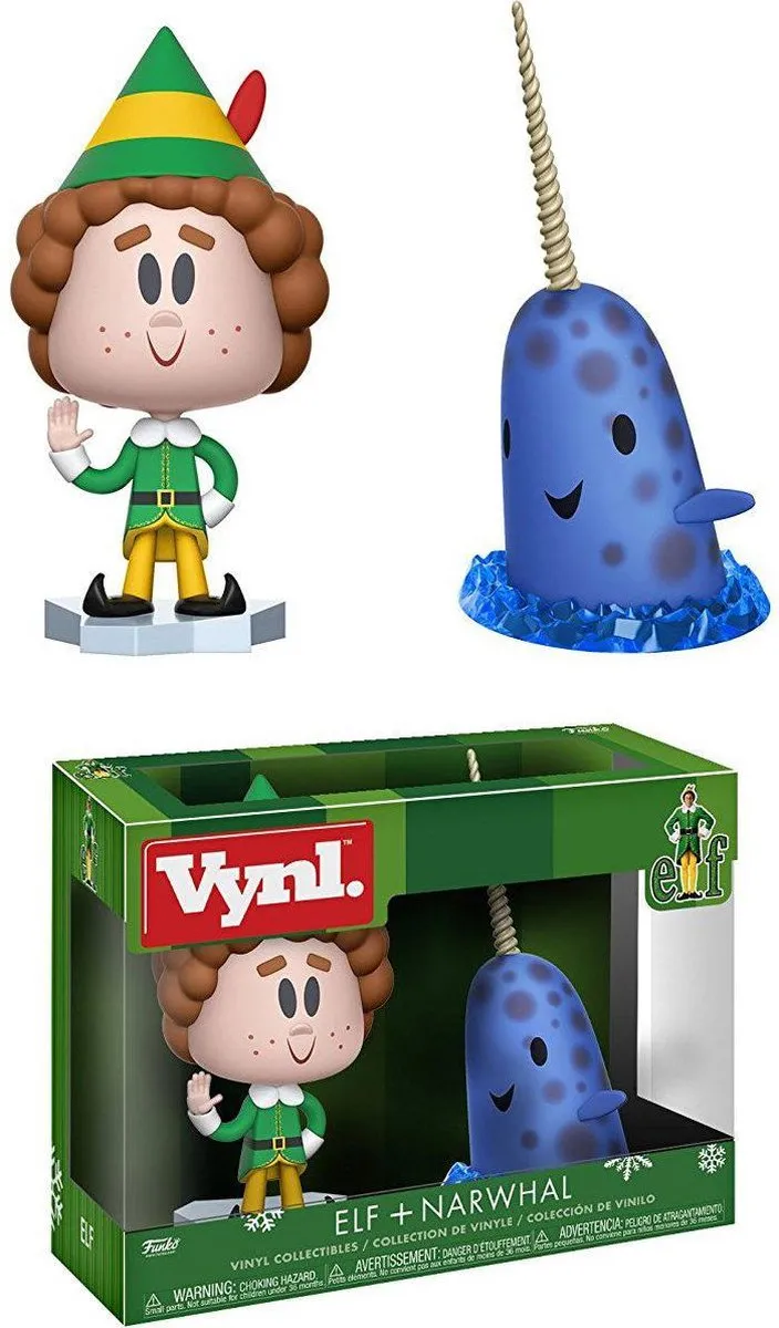 Funko Pop! Vinyl Elf & Narwhal 2-pack