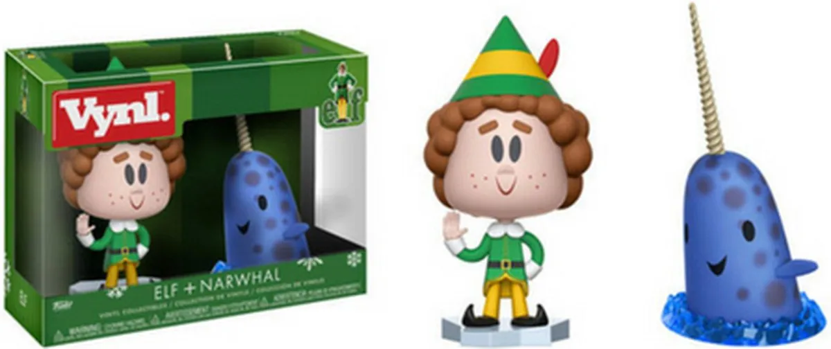 Funko Pop! Vinyl Elf & Narwhal 2-pack - Multicolor